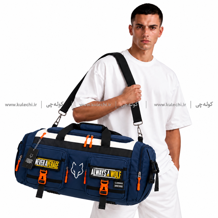 ساک ورزشی Naked Wolf (نیکد ولف) کد N130