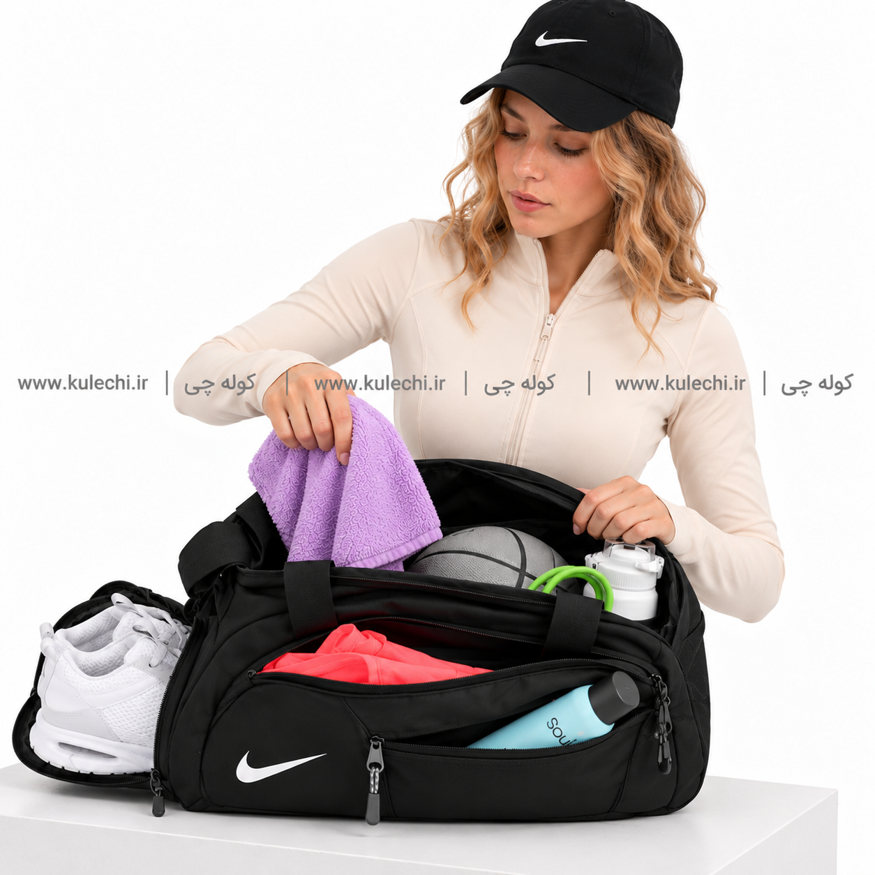 ساک ورزشی جا کفشی دار Nike (نایک) کد L126